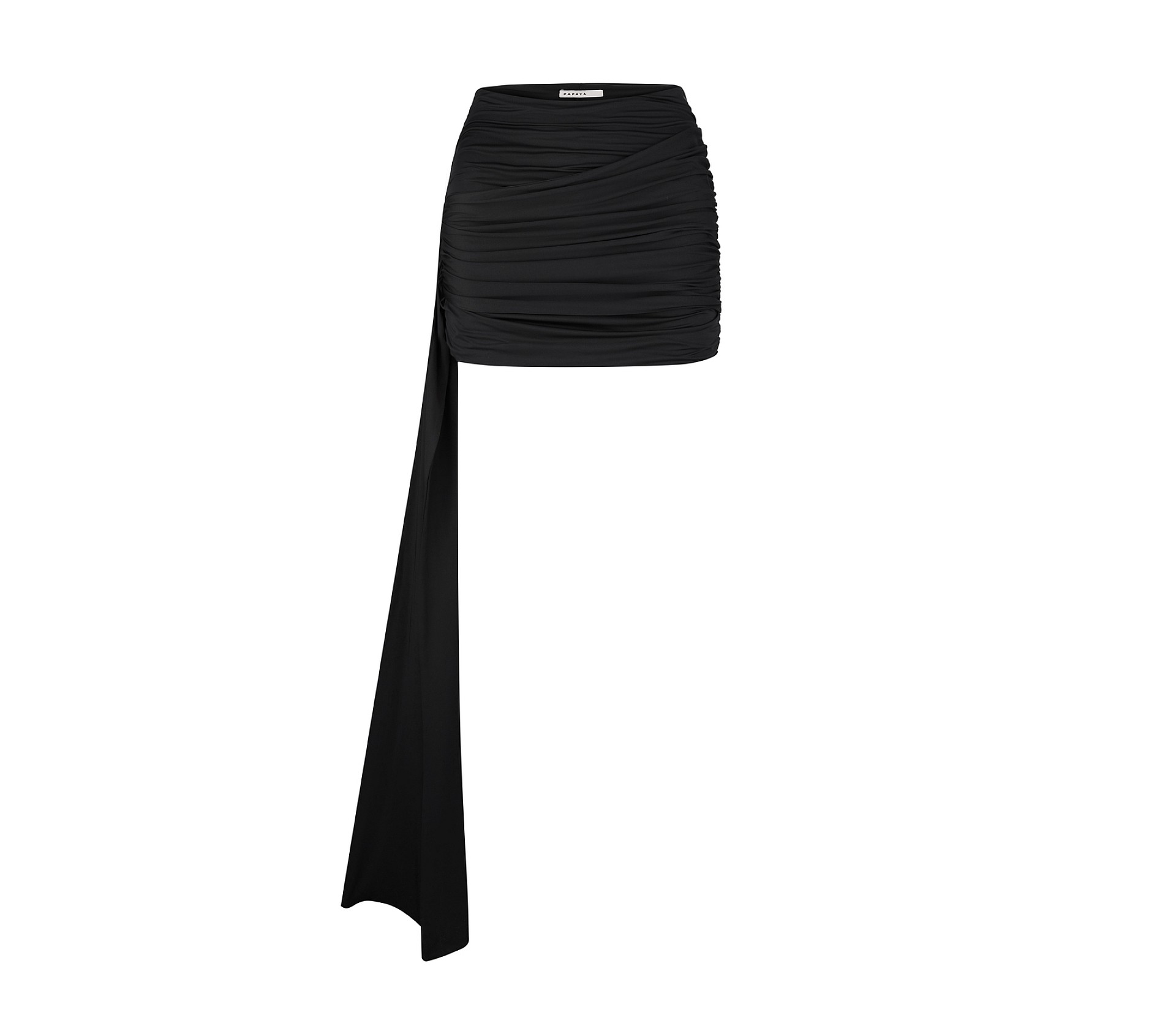 СКОРТ АСИМЕТРИЧНИЙ З ДРАПУВАННЯМ