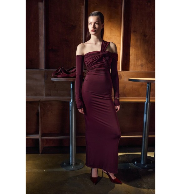 СУКНЯ МАКСІ АСИМЕТРИЧНА