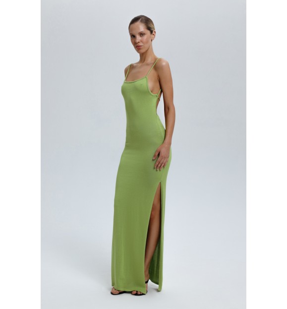 СУКНЯ З ВІДКРИТОЮ СПИНОЮ НА ЗАВ’ЯЗКАХ