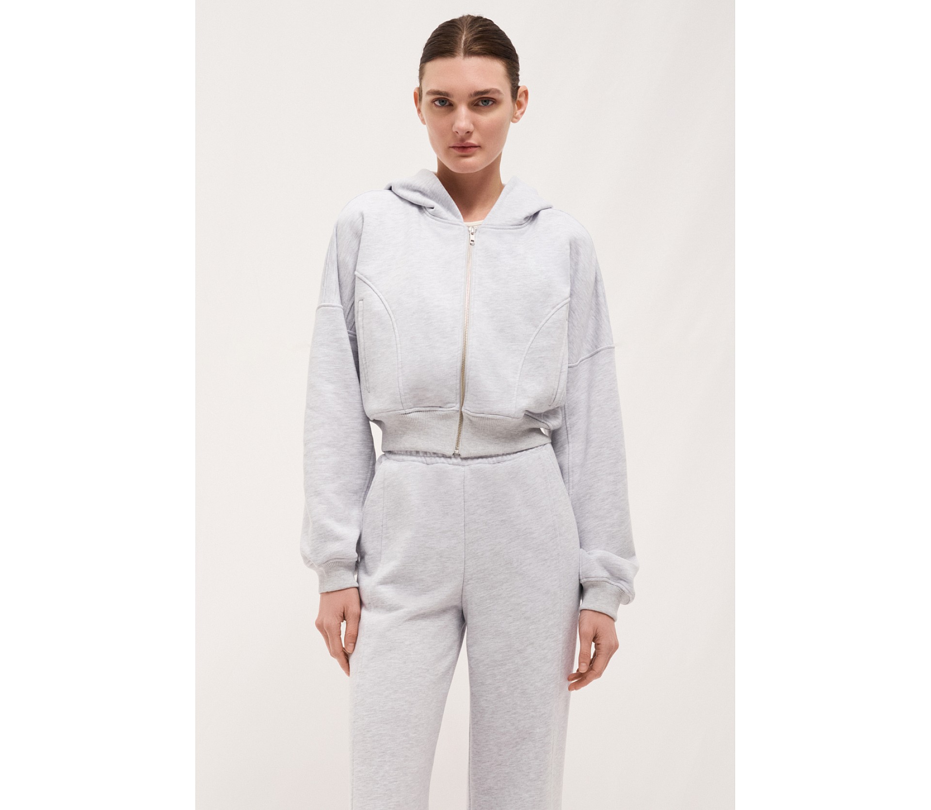 ХУДИ ЗИПЕР УКОРОЧЕНОЕ