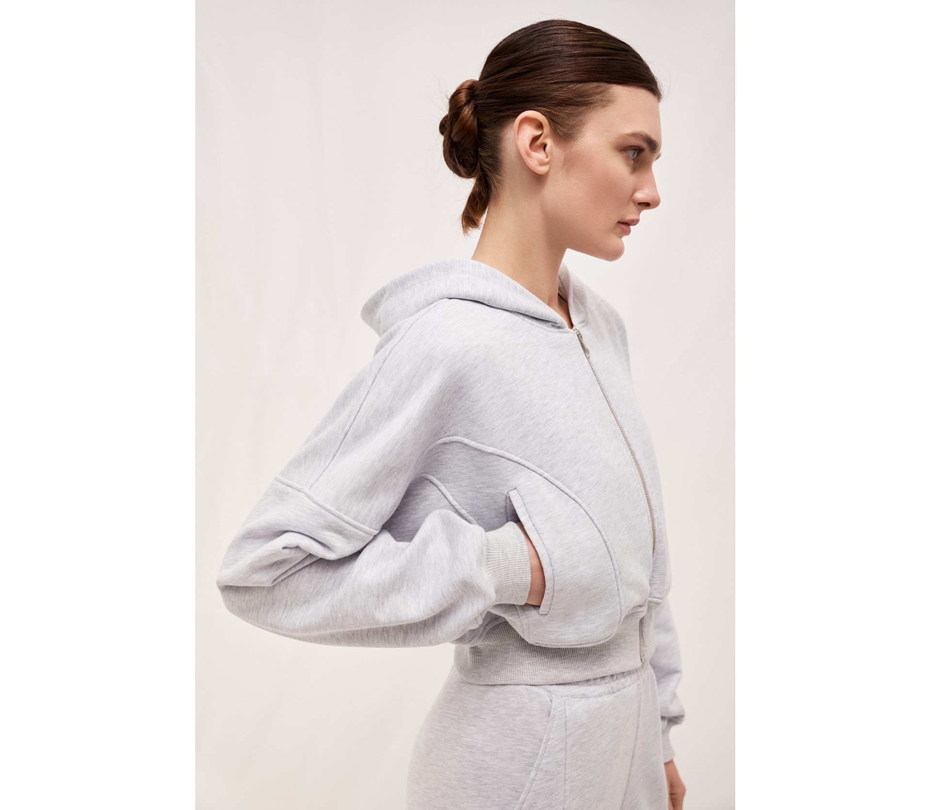 ХУДИ ЗИПЕР УКОРОЧЕНОЕ