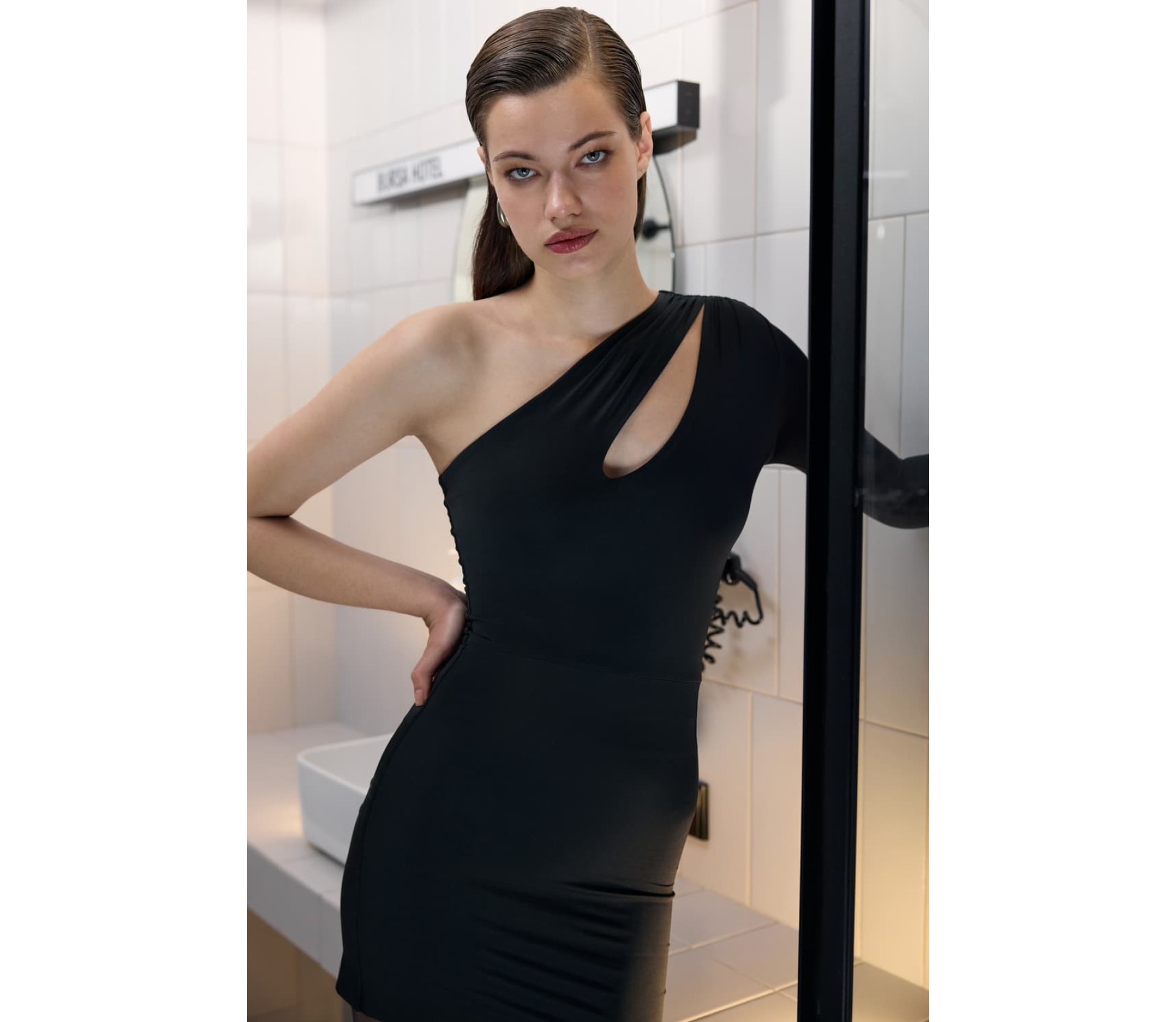 СУКНЯ МІНІ АСИМЕТРИЧНА