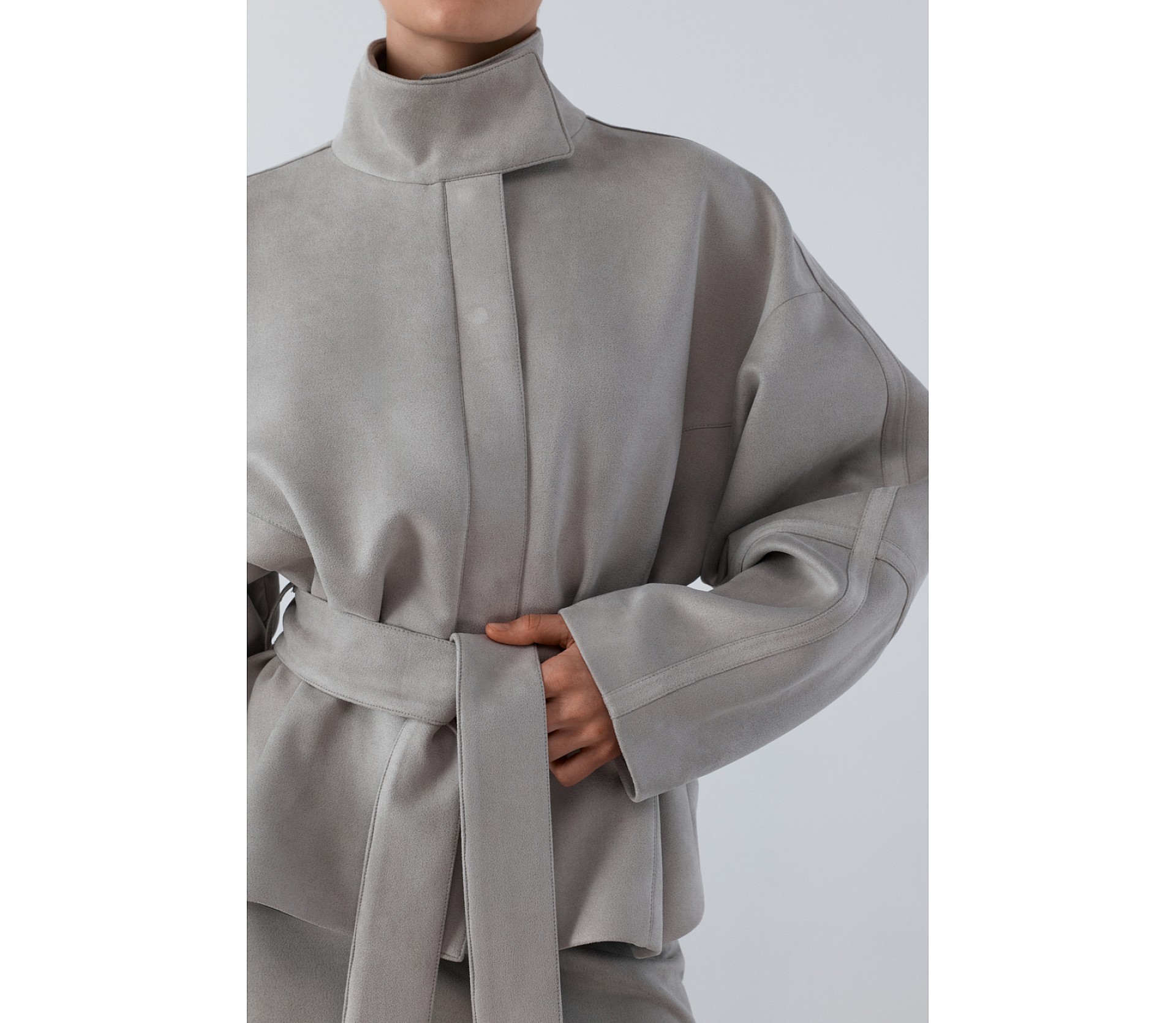 КУРТКА З ЕКОЗАМШІ