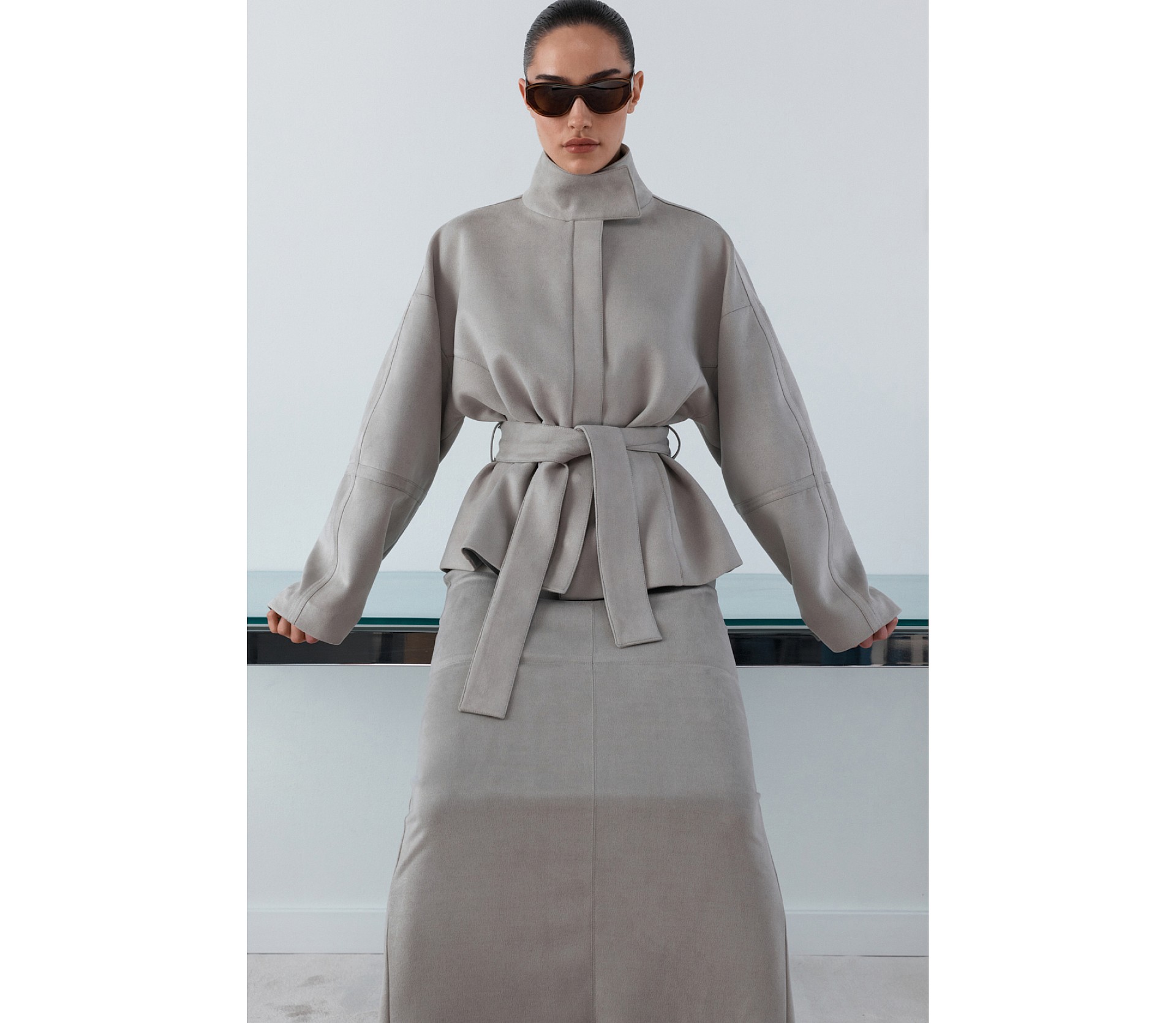 КУРТКА З ЕКОЗАМШІ