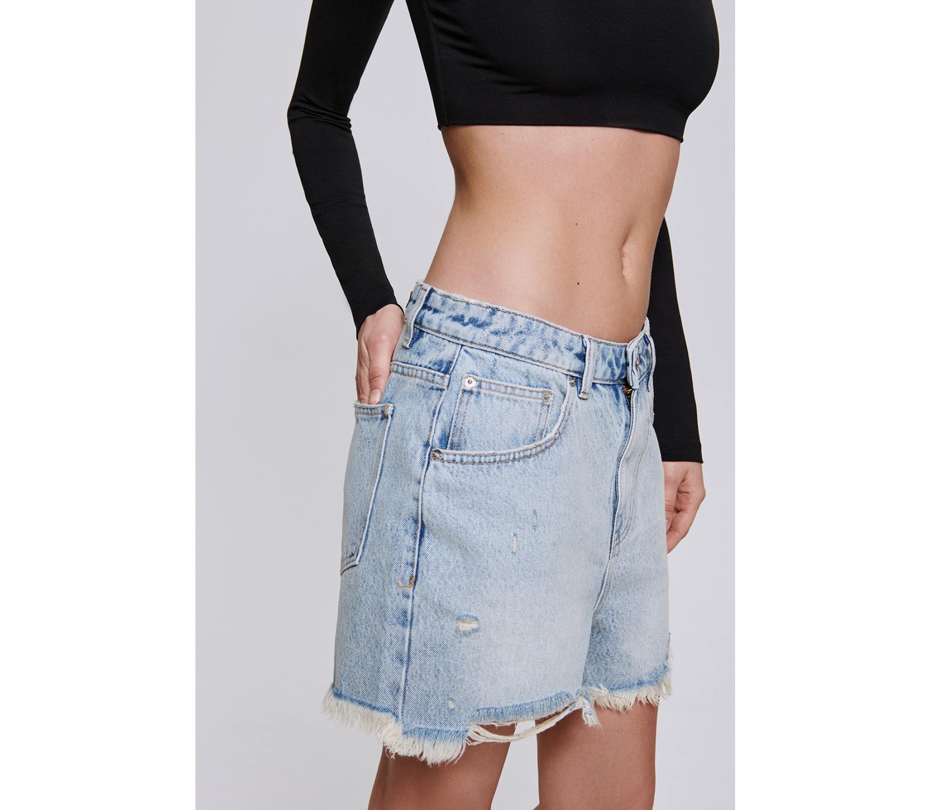 ШОРТИ З ВИСОКОЮ ПОСАДКОЮ