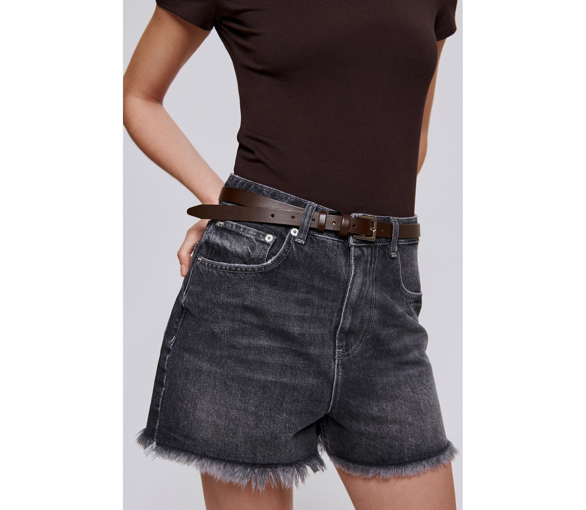 ШОРТИ З ВИСОКОЮ ПОСАДКОЮ