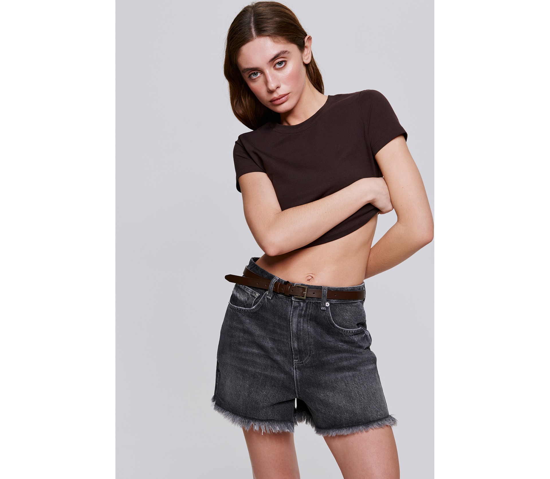 ШОРТИ З ВИСОКОЮ ПОСАДКОЮ