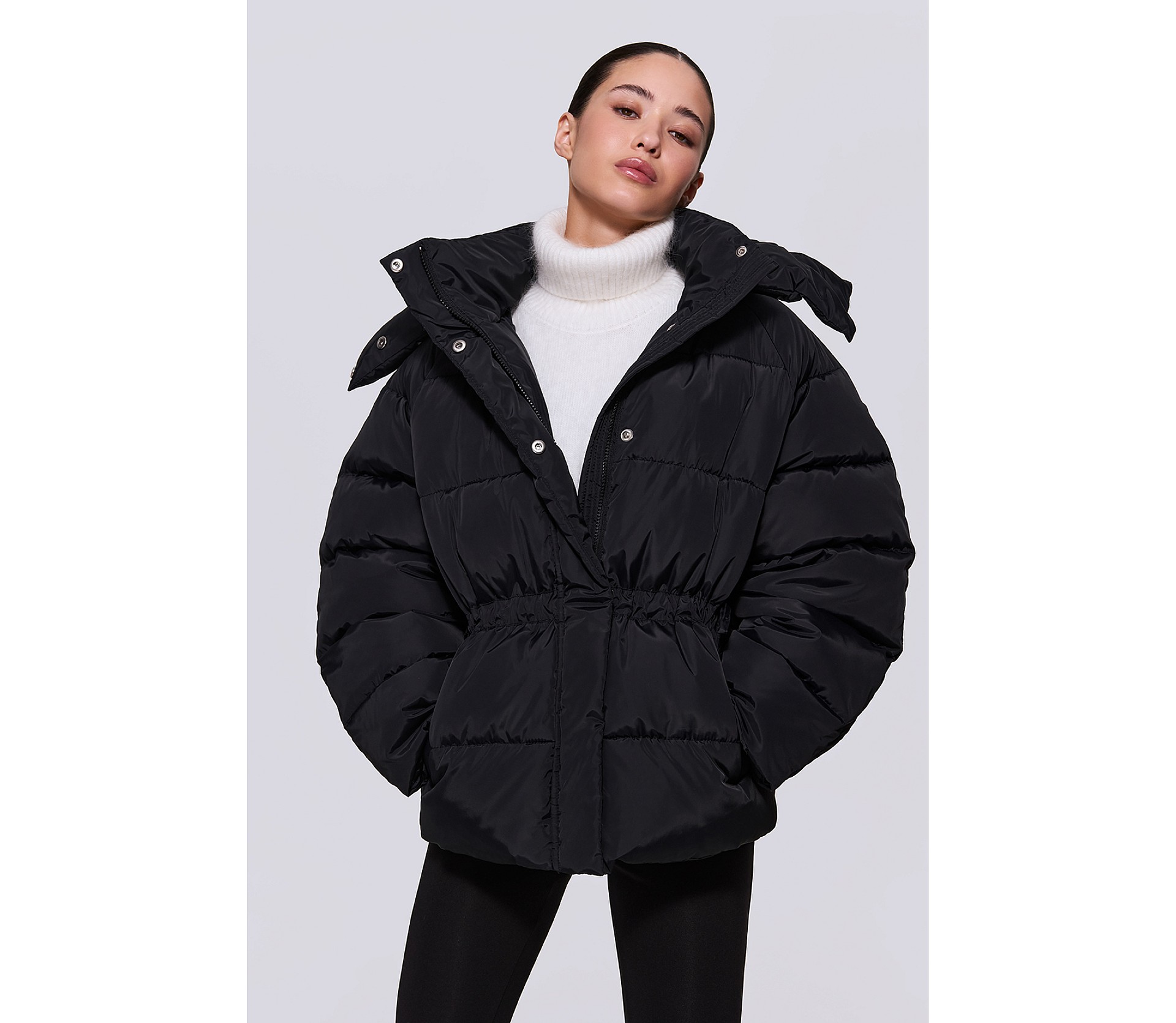 КУРТКА ІЗ ЗАВ'ЯЗКАМИ НА ТАЛІЇ