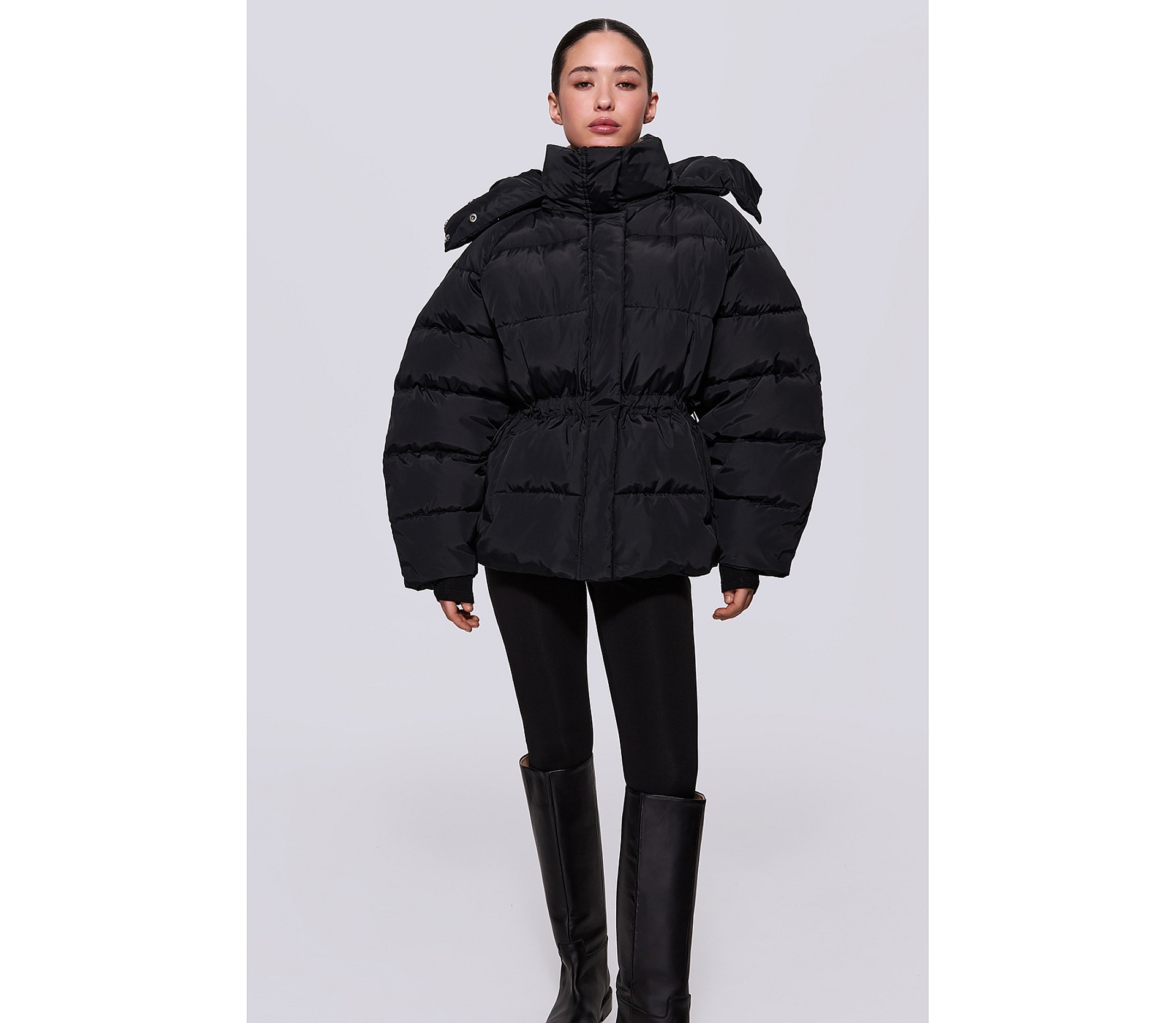 КУРТКА ІЗ ЗАВ'ЯЗКАМИ НА ТАЛІЇ