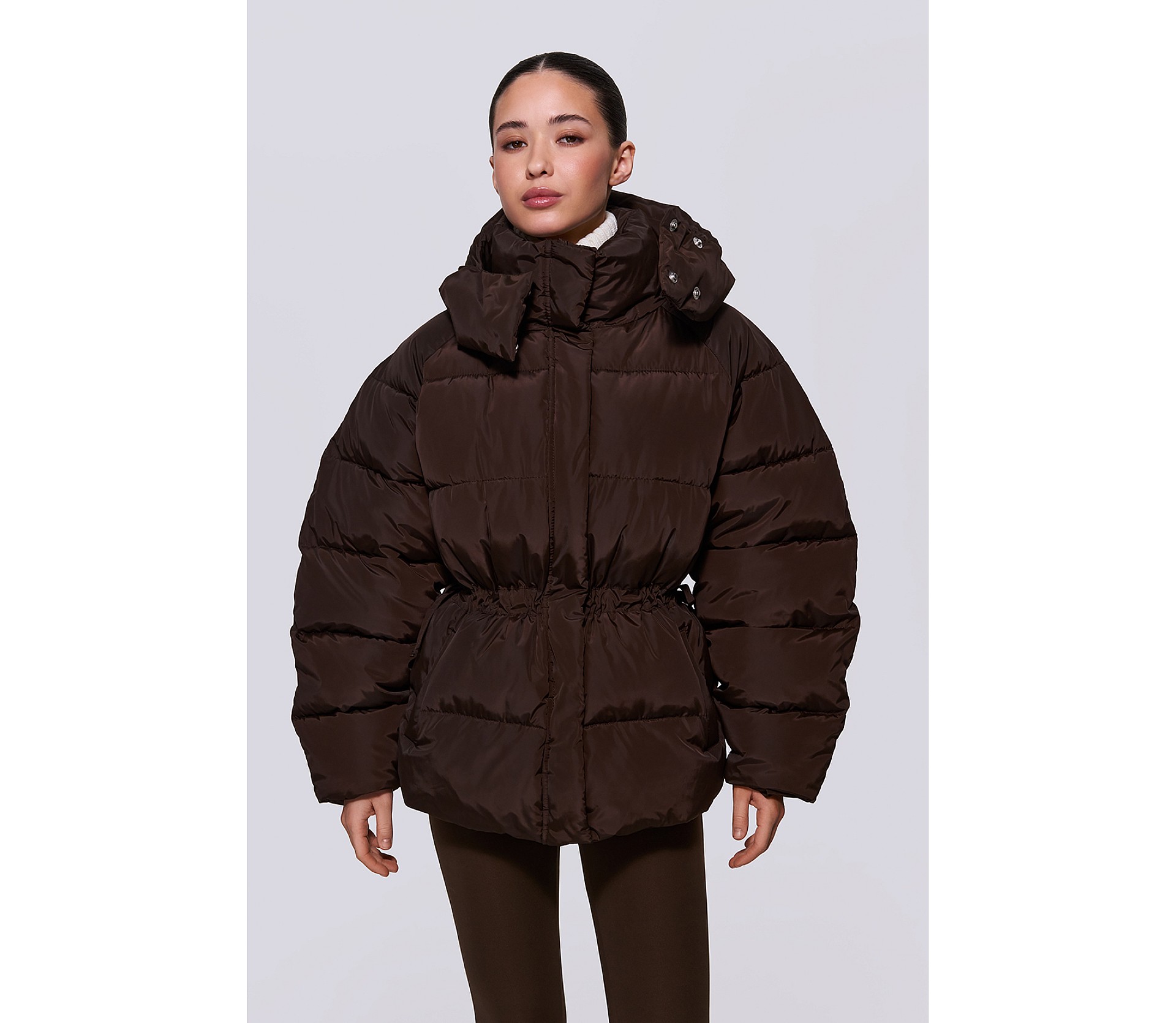 КУРТКА ІЗ ЗАВ'ЯЗКАМИ НА ТАЛІЇ