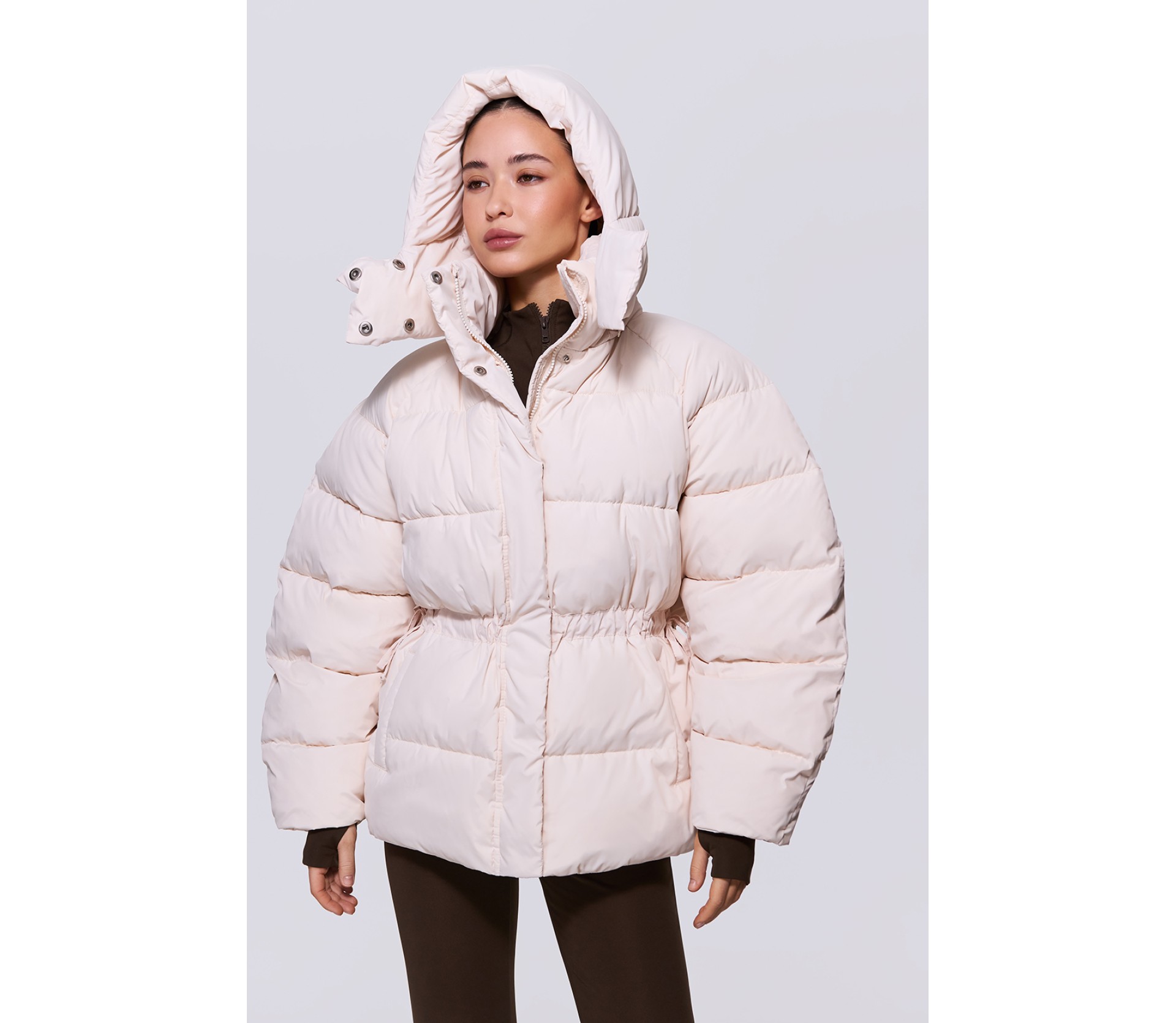 КУРТКА ІЗ ЗАВ'ЯЗКАМИ НА ТАЛІЇ