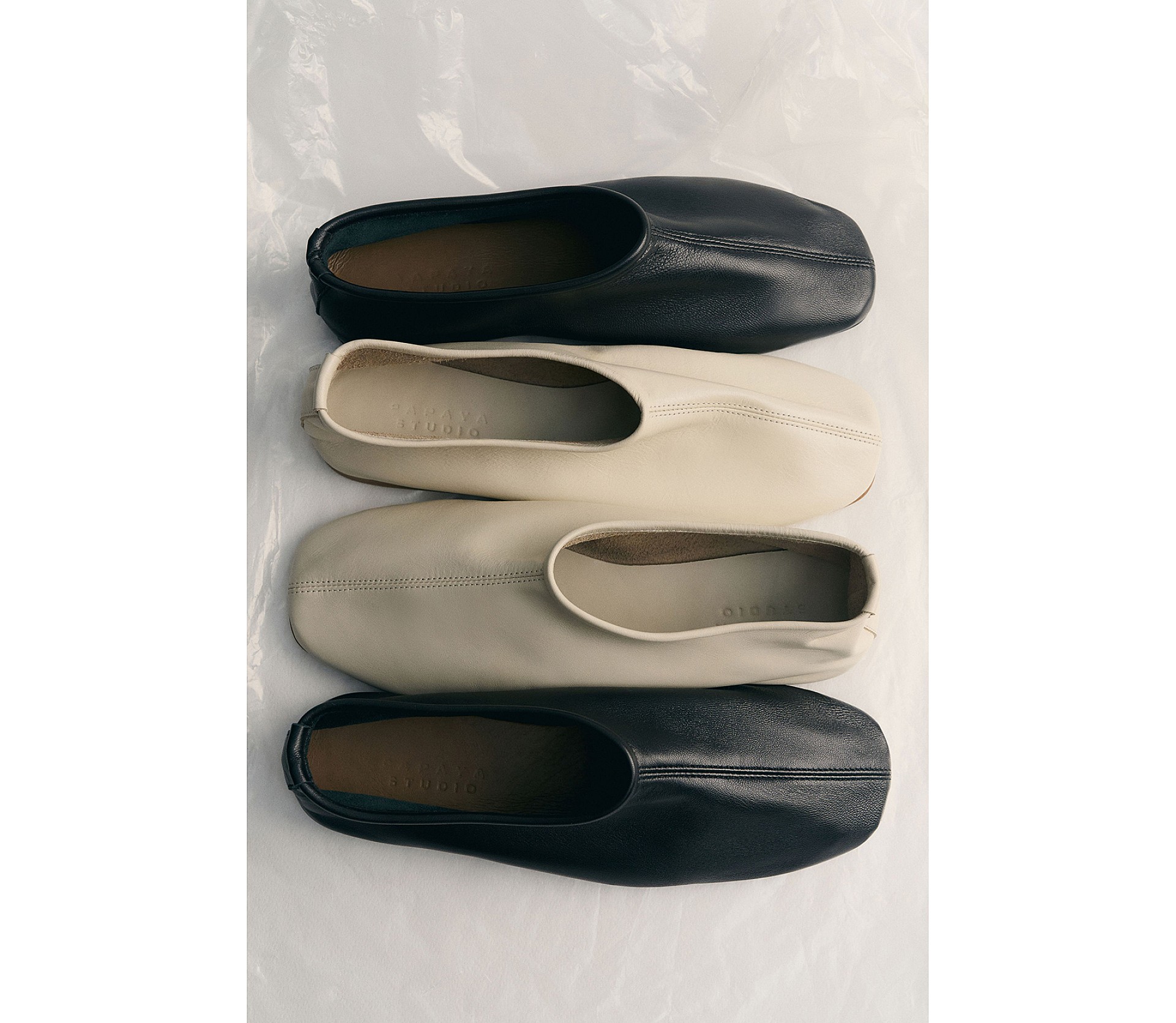 БАЛЕТКИ ШКІРЯНІ