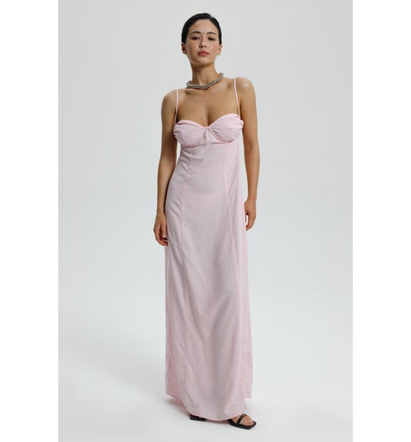 СУКНЯ МАКСІ НА БРЕТЕЛЯХ