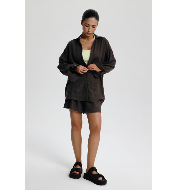 СОРОЧКА З ДОДАВАННЯМ ЛЬОНУ