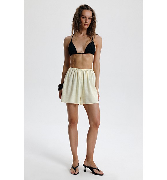 ШОРТИ З ДОДАВАННЯМ ЛЬОНУ