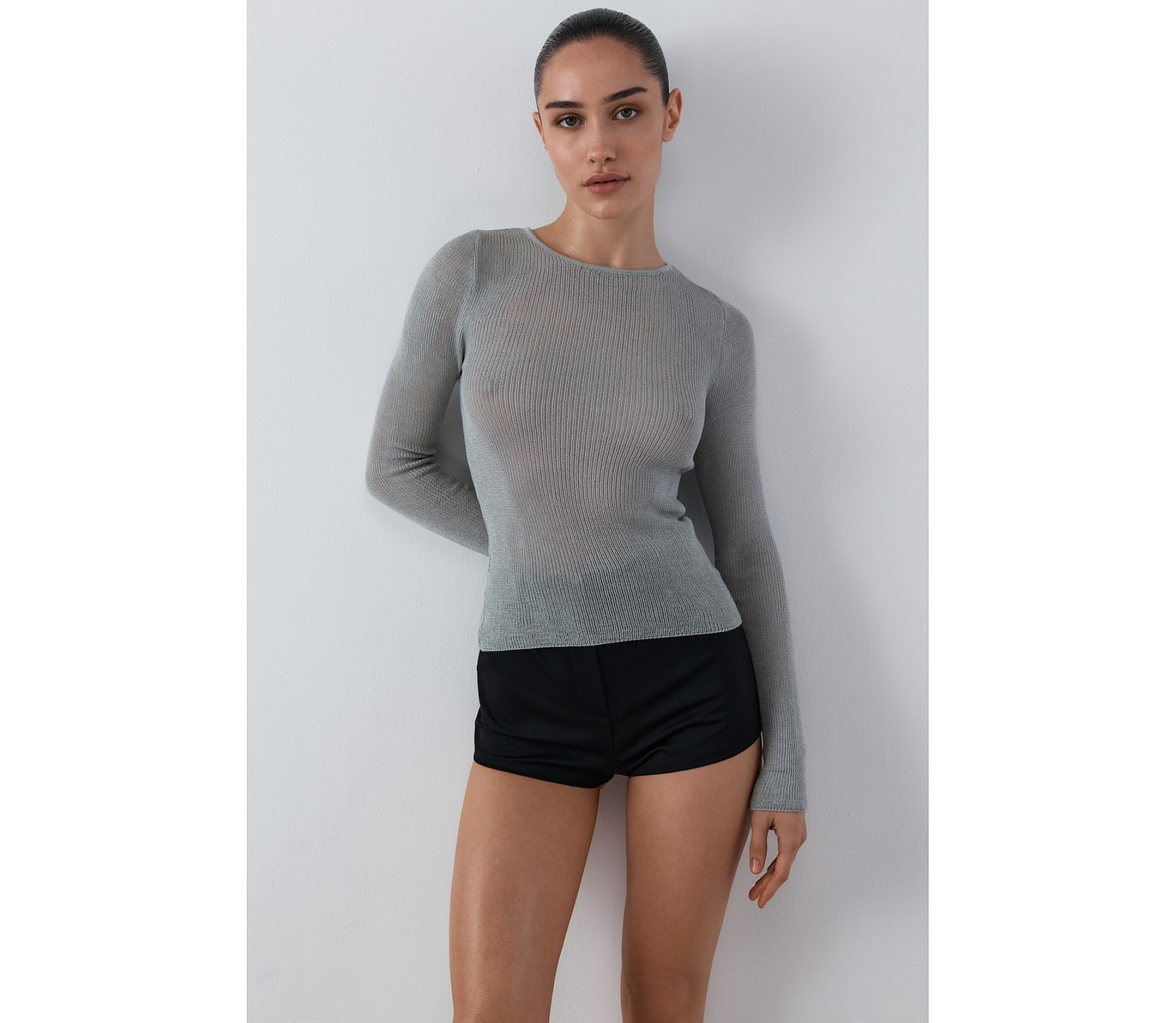 ДЖЕМПЕР НАПІВПРОЗОРИЙ