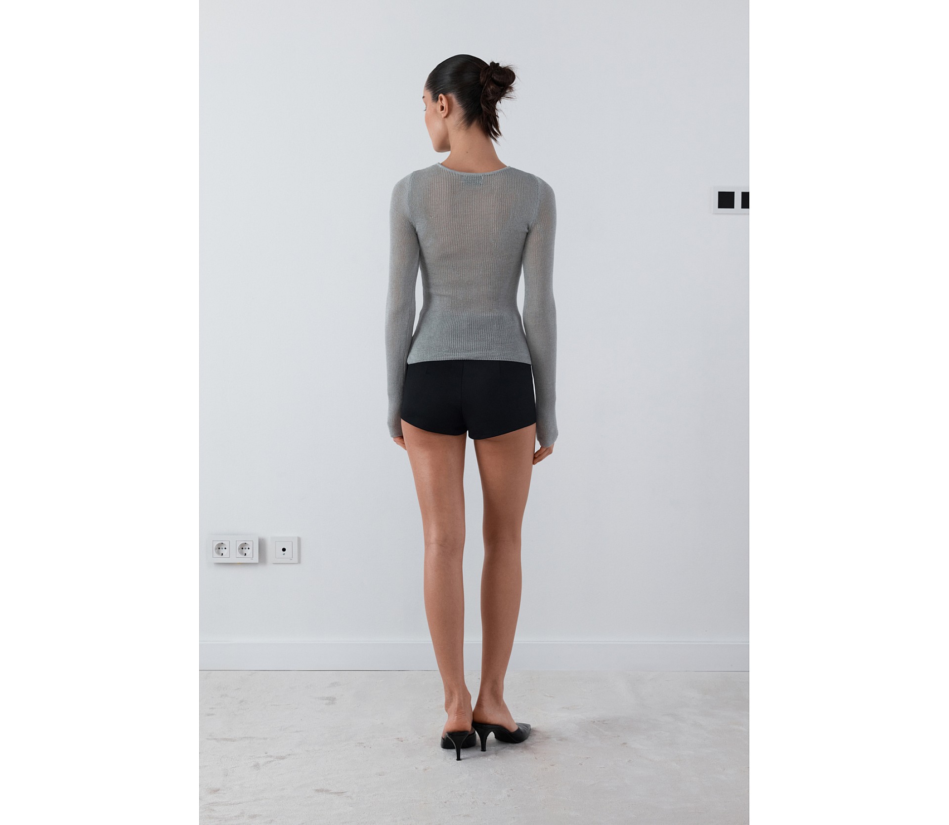 ДЖЕМПЕР НАПІВПРОЗОРИЙ