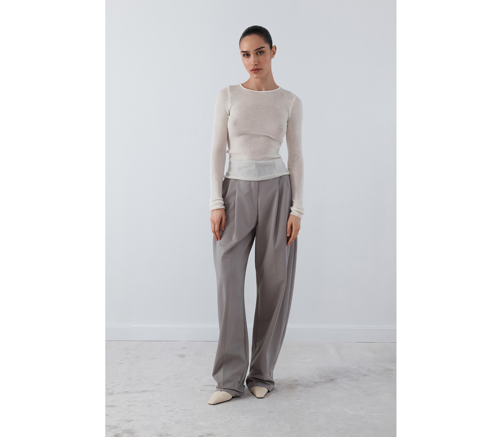 ДЖЕМПЕР НАПІВПРОЗОРИЙ