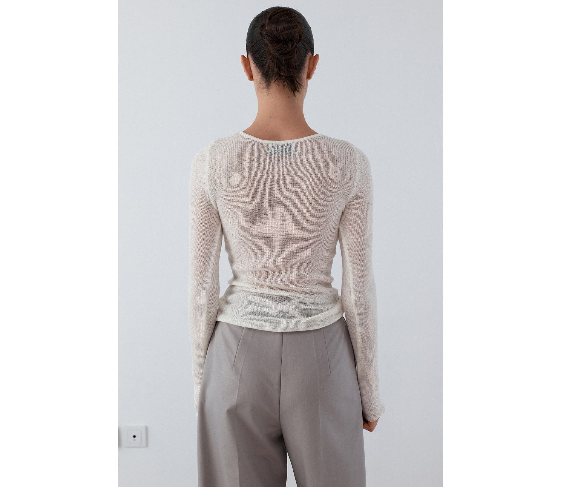 ДЖЕМПЕР НАПІВПРОЗОРИЙ