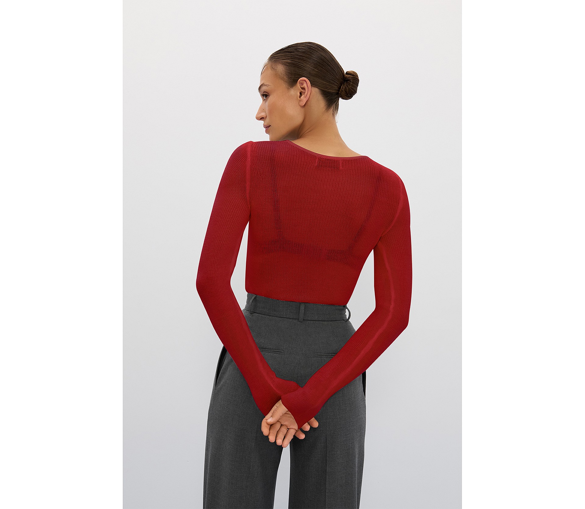 ДЖЕМПЕР НАПІВПРОЗОРИЙ