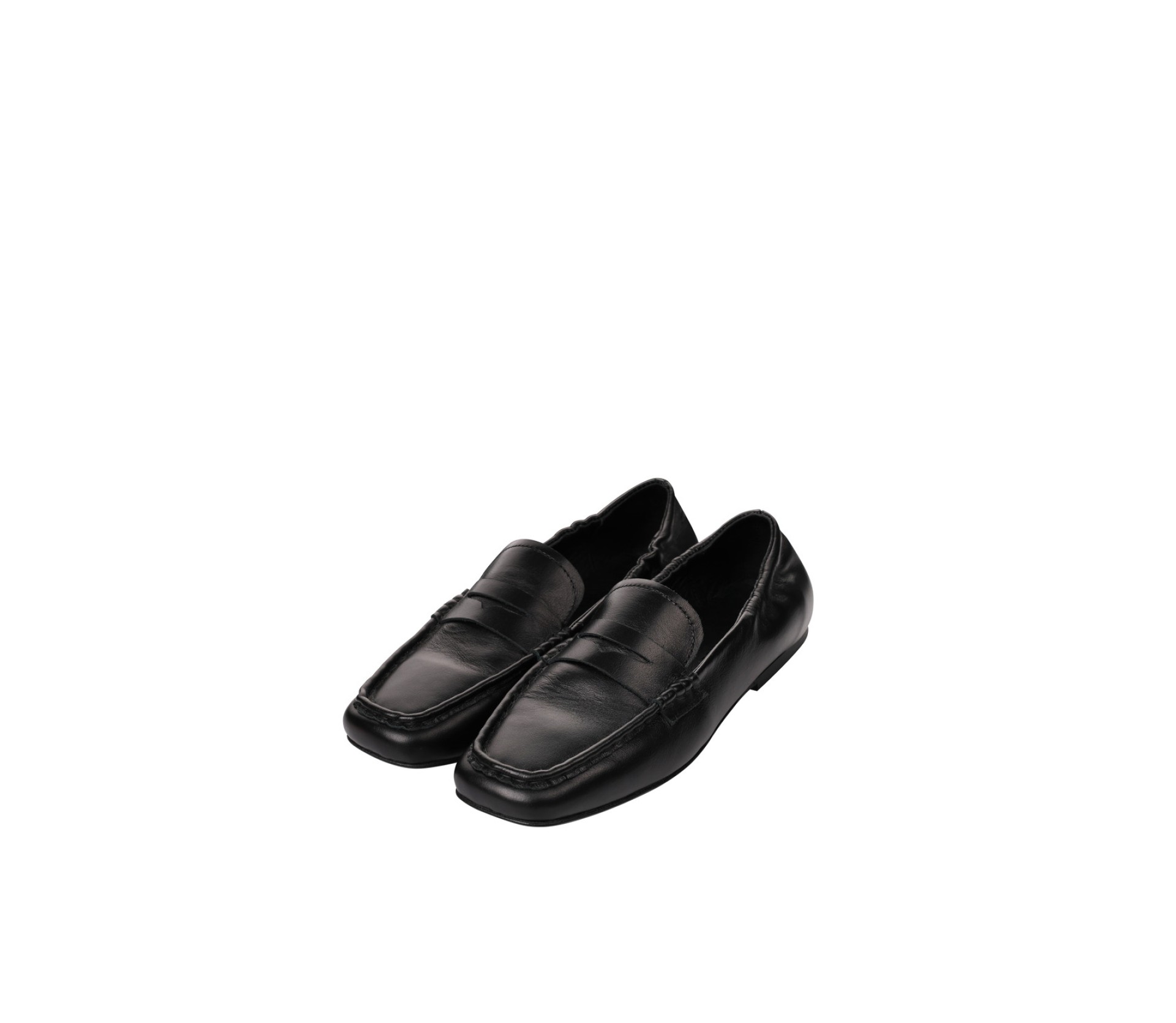 МОКАСИНЫ С КВАДРАТНЫМ НОСКОМ