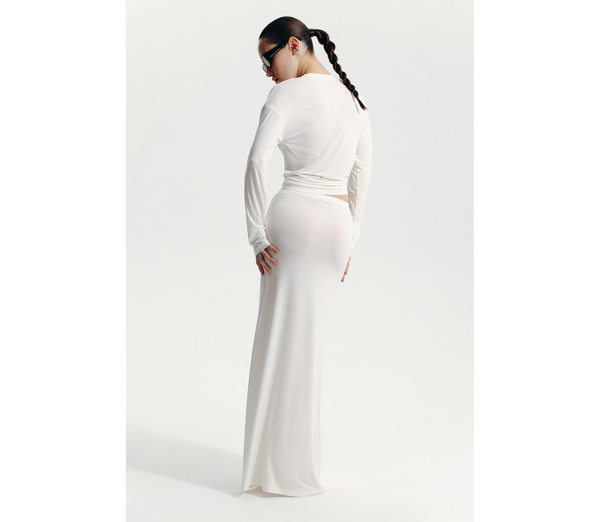 СПІДНИЦЯ МАКСІ З МОДАЛУ