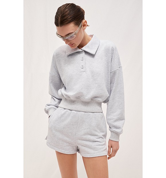 СВІТШОТ ІЗ КОМІРОМ ПОЛО