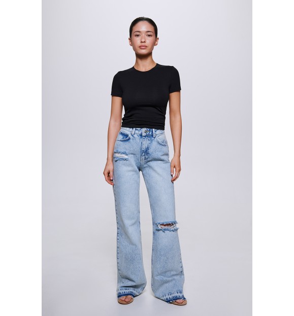 ДЖИНСИ З РОЗРІЗАМИ