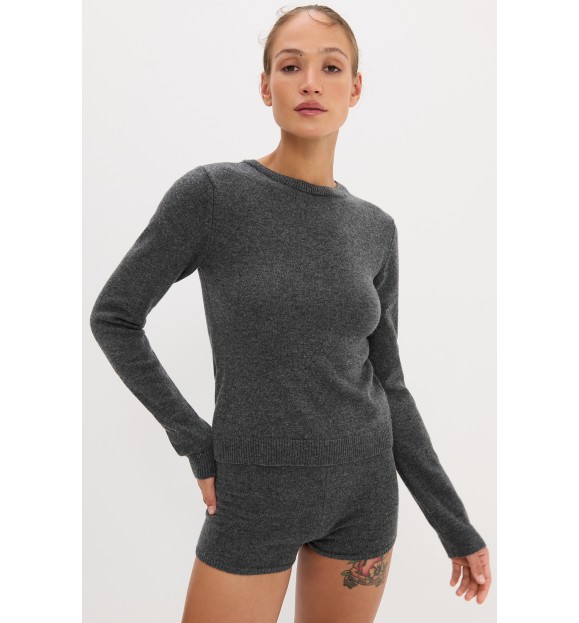 ДЖЕМПЕР ІЗ ДОДАВАННЯМ ВОВНИ ЯГНЯТИ