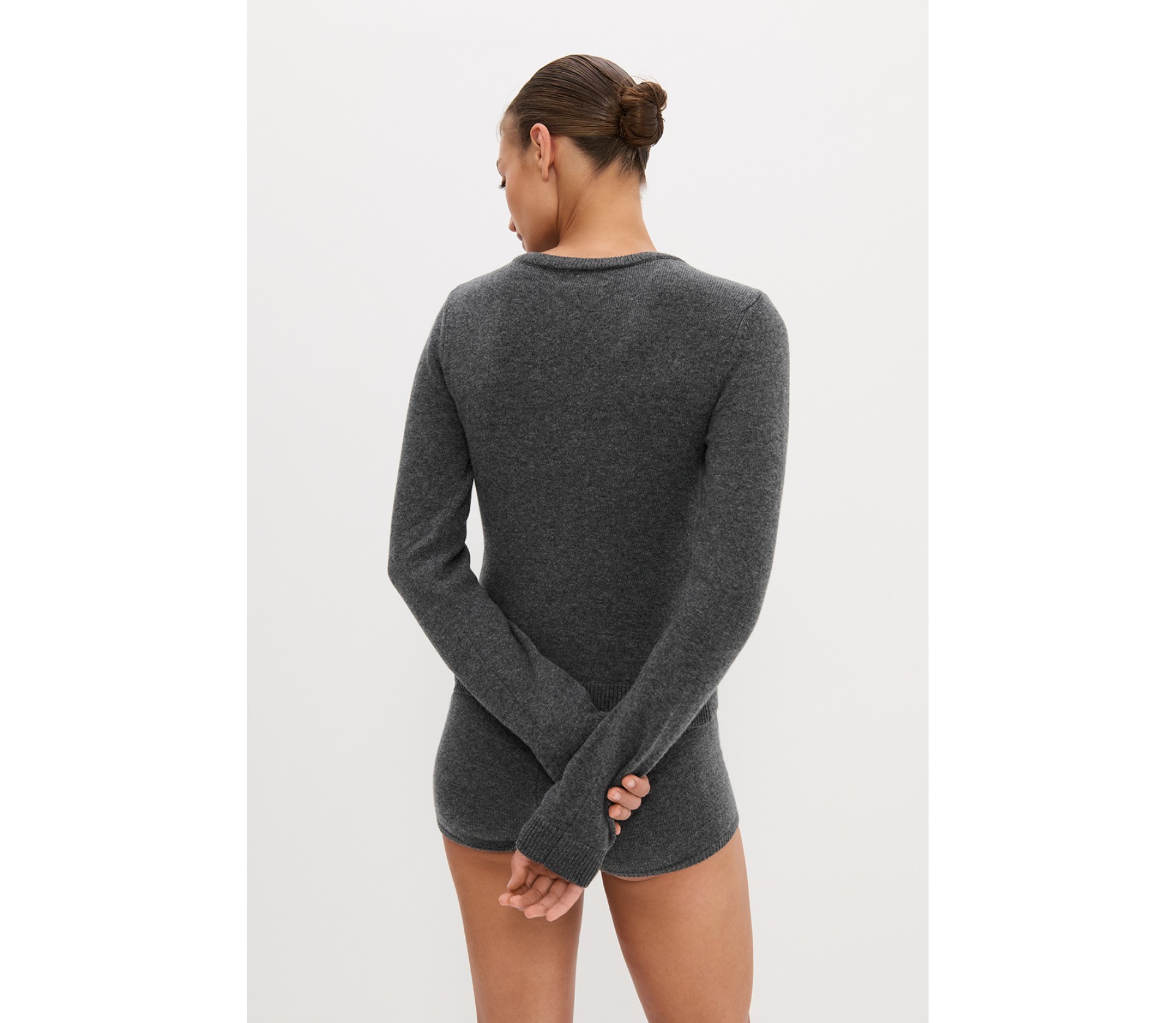 ДЖЕМПЕР ІЗ ДОДАВАННЯМ ВОВНИ ЯГНЯТИ