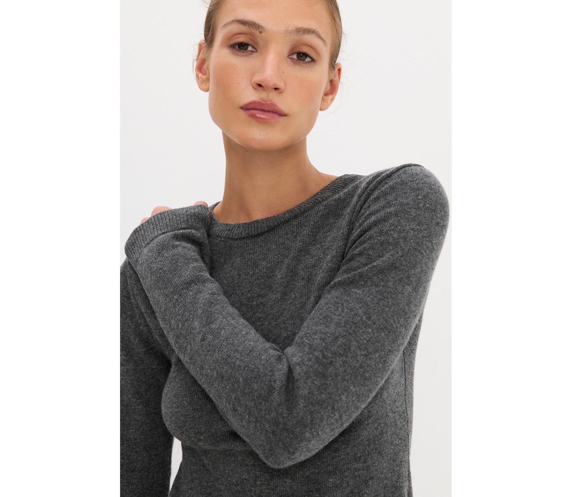 ДЖЕМПЕР ІЗ ДОДАВАННЯМ ВОВНИ ЯГНЯТИ