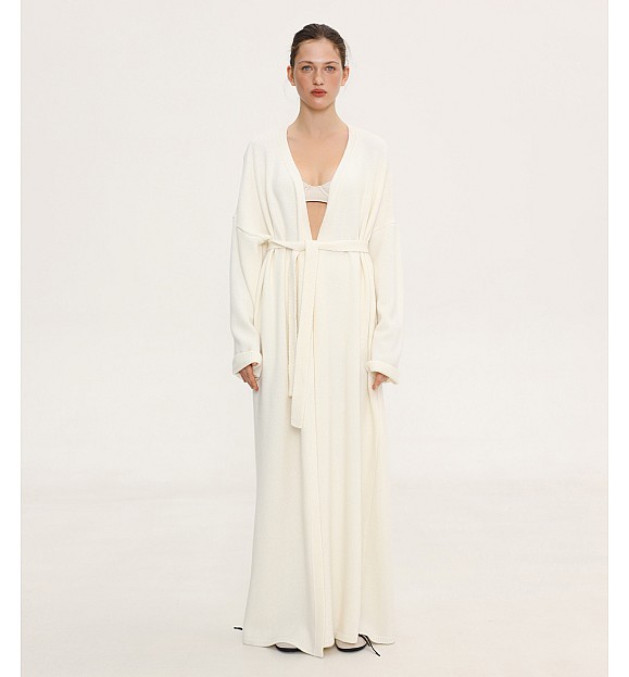 КАРДИГАН МАКСІ ІЗ ДОДАВАННЯМ ВОВНИ ЯГНЯТИ