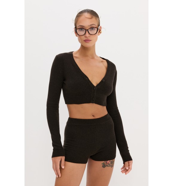 ШОРТИ З ДОДАВАННЯМ ВОВНИ ЯГНЯТИ