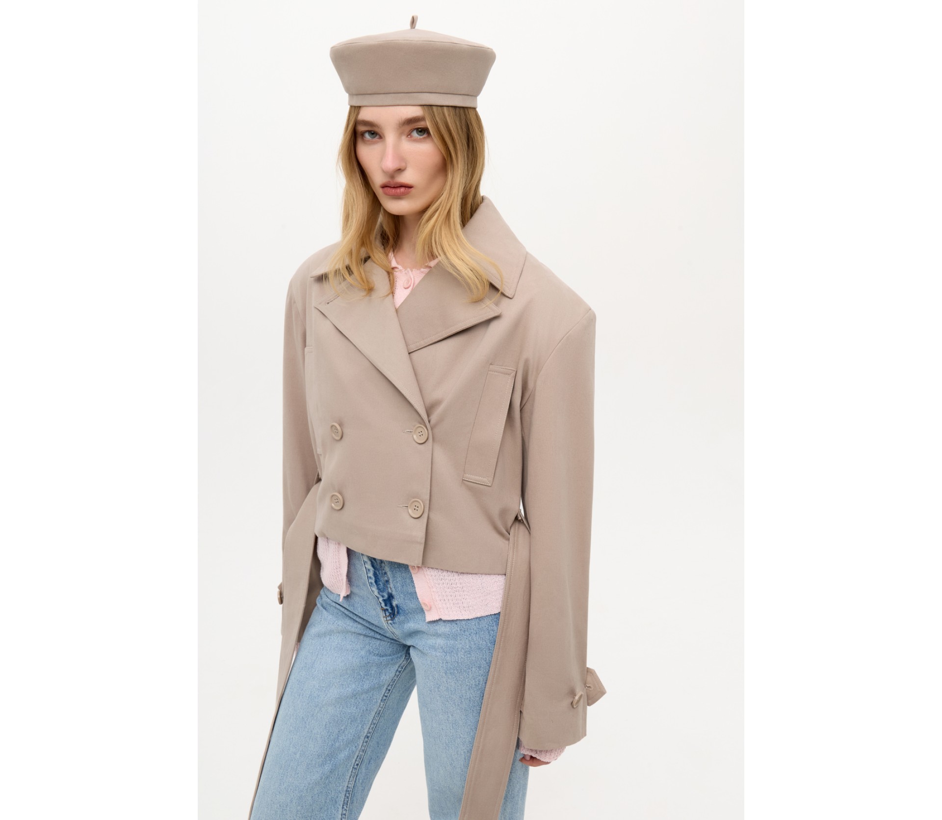 ТРЕНЧ УКОРОЧЕНИЙ