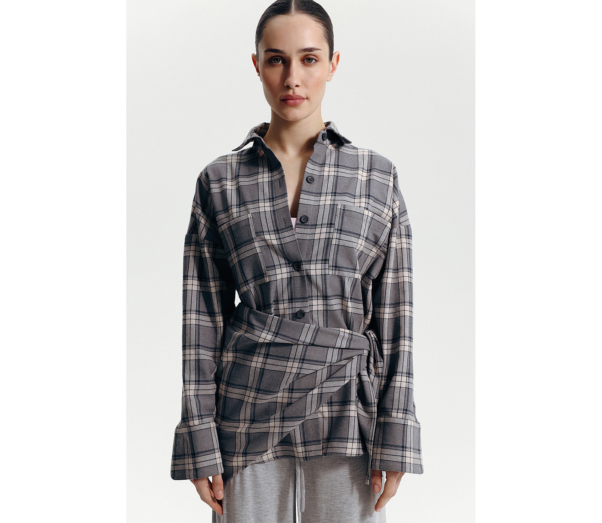 СОРОЧКА-ТРАНСФОРМЕР В КЛІТИНКУ