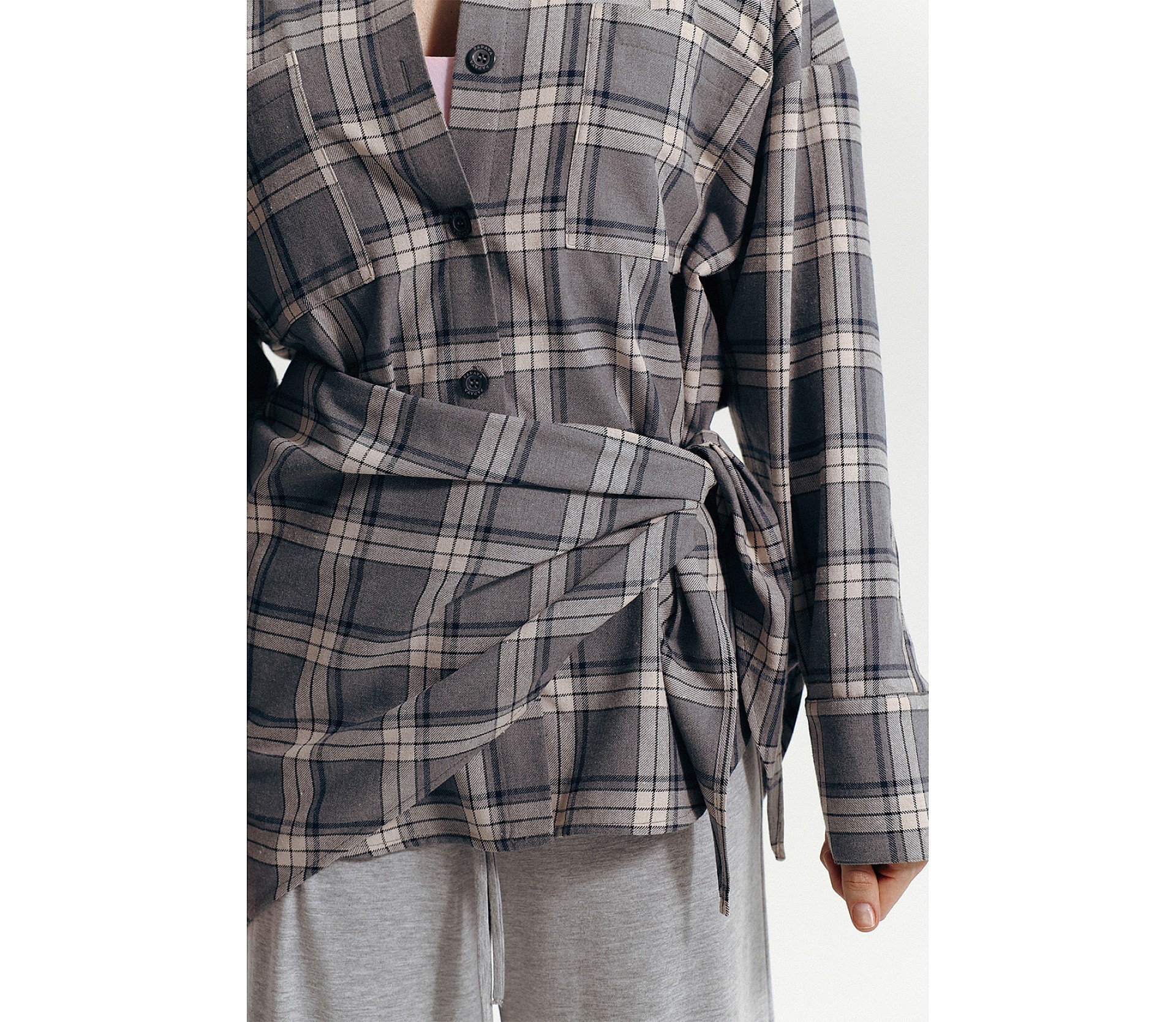 СОРОЧКА-ТРАНСФОРМЕР В КЛІТИНКУ