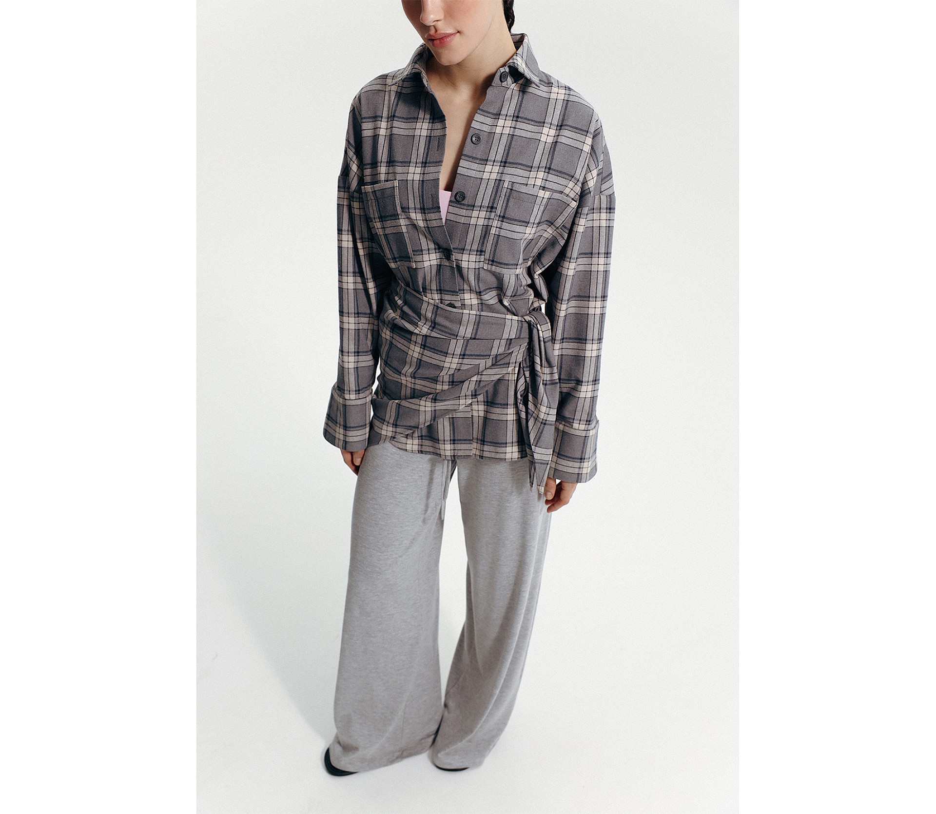 СОРОЧКА-ТРАНСФОРМЕР В КЛІТИНКУ