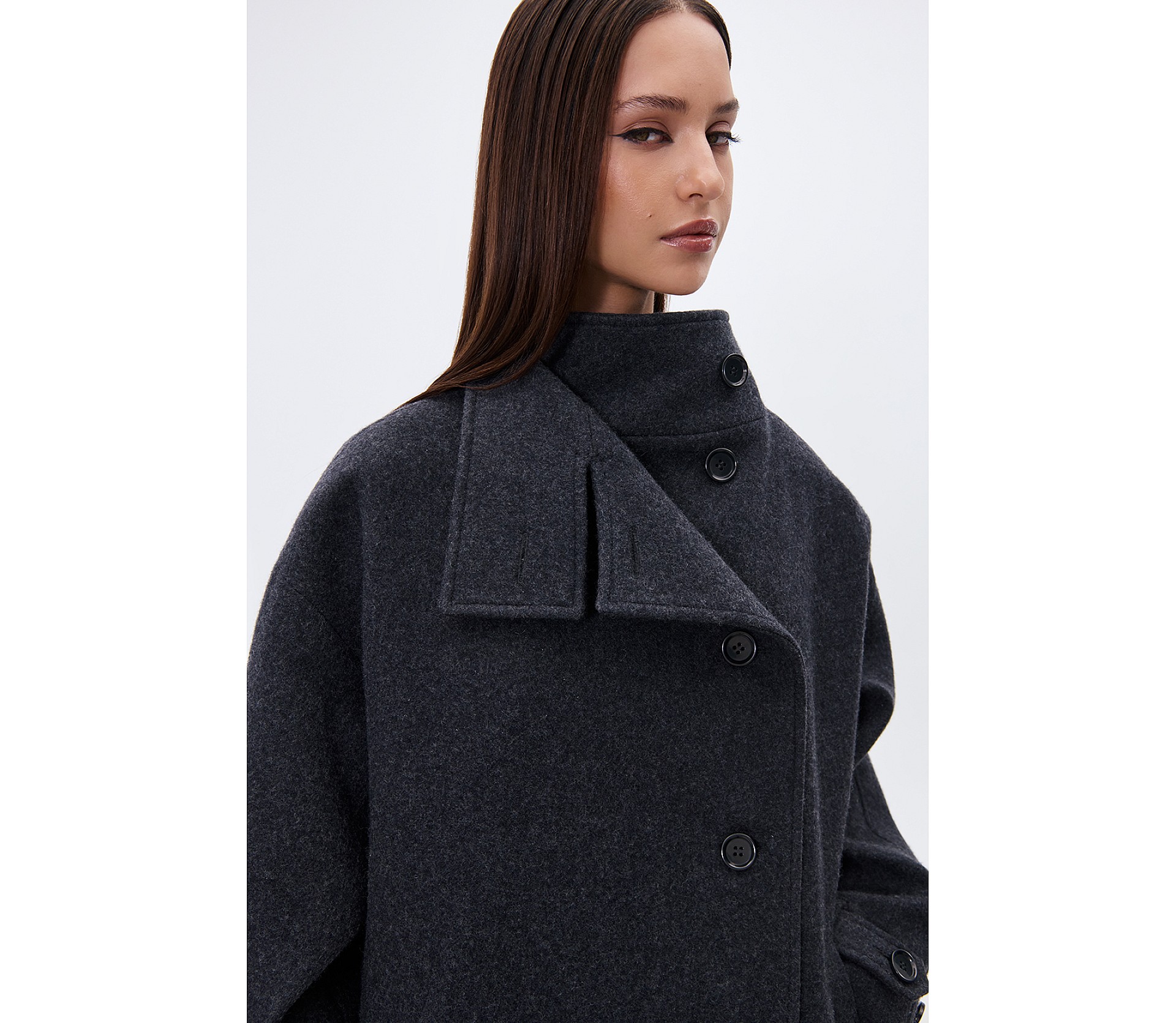 ПАЛЬТО МАКСІ З КОМІРОМ-СТІЙКОЮ ПАЛЬТО МАКСІ З КОМІРОМ-СТІЙКОЮ