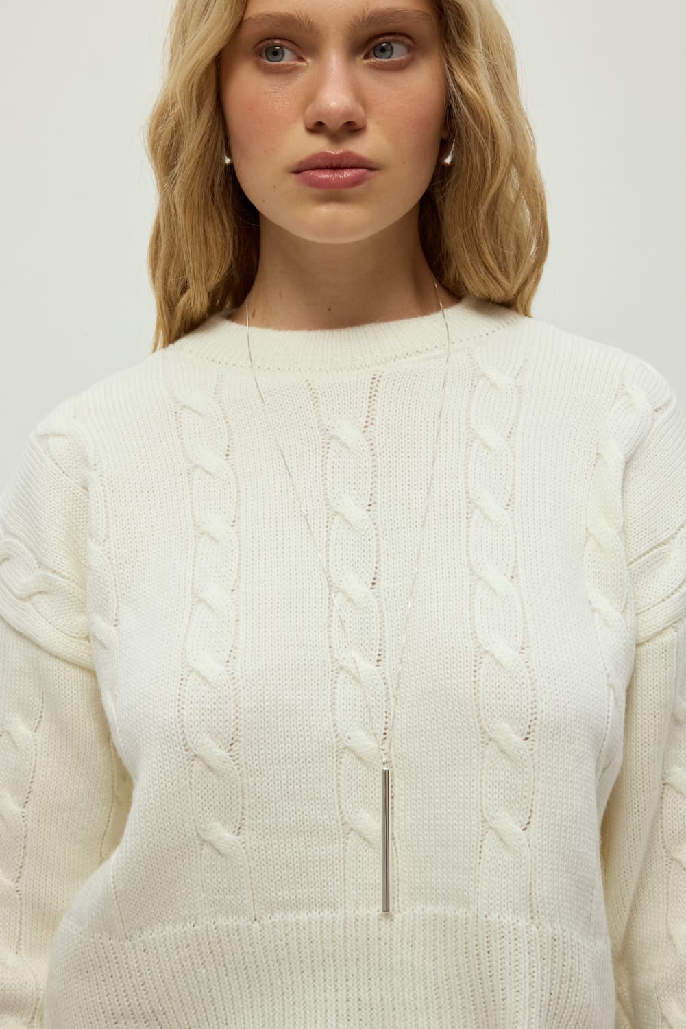 СВЕТР УКОРОЧЕНИЙ