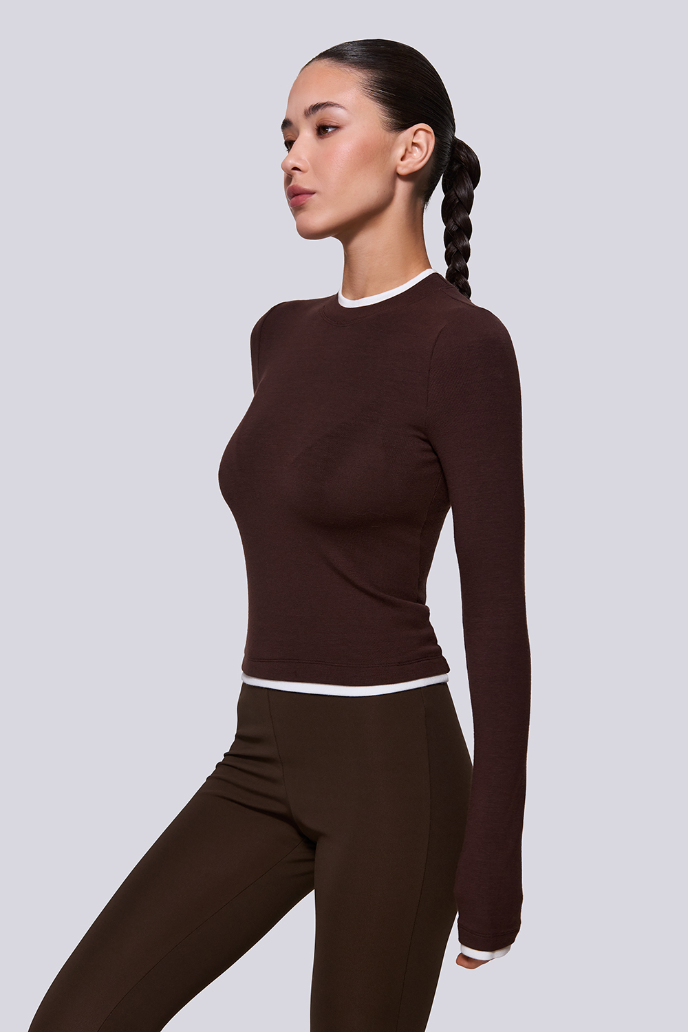 ДЖЕМПЕР З КОНТРАСТНИМИ ДЕТАЛЯМИ