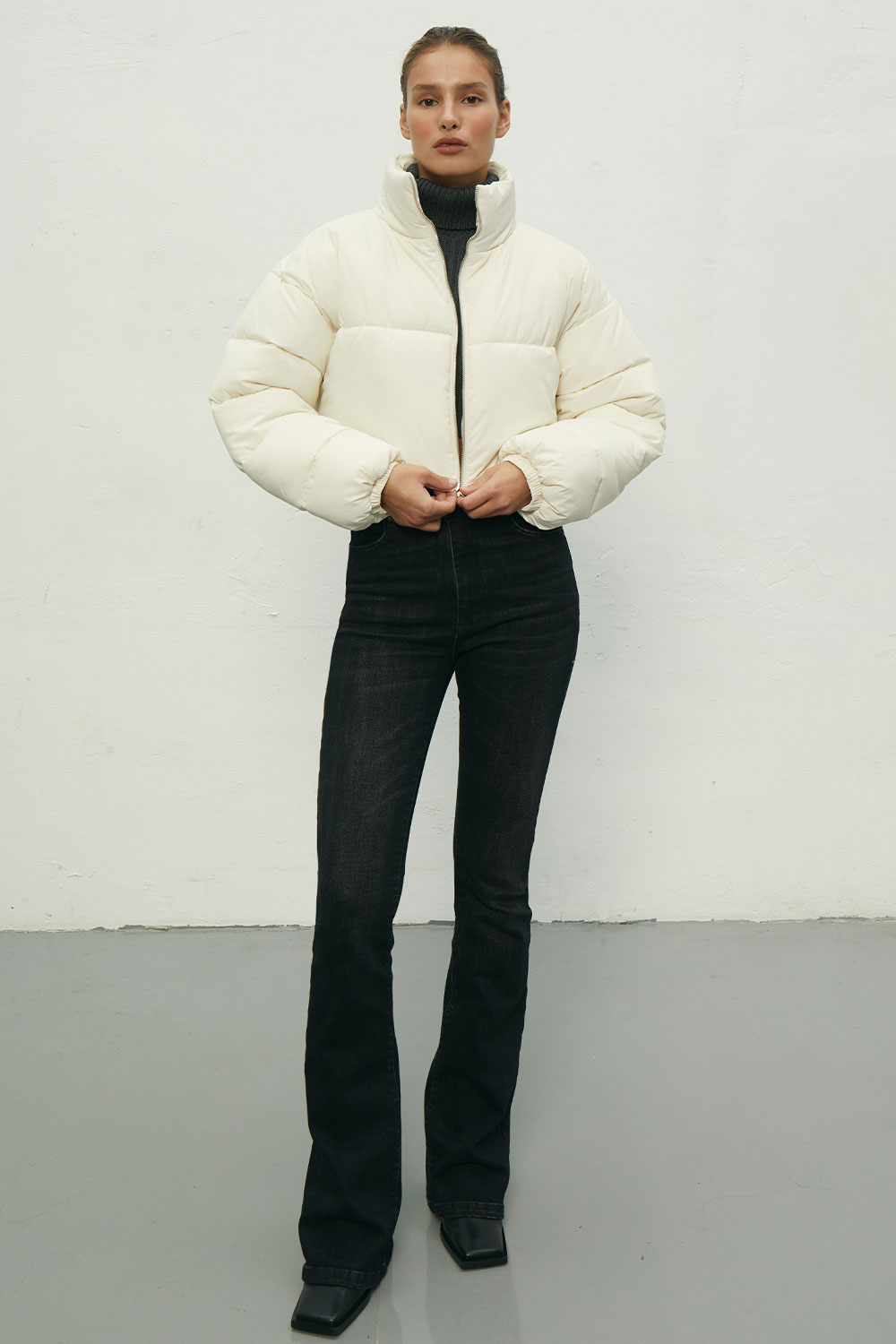 CROPPED PUFFER JACKET buy at PAPAYA |Ukrainian brand