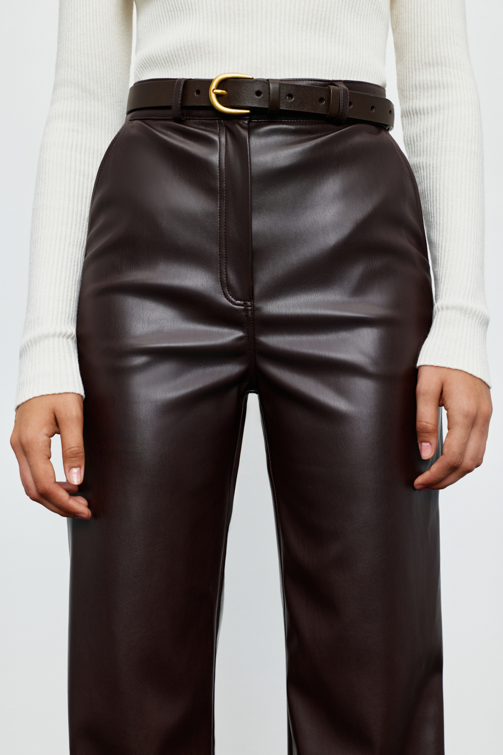 ШТАНИ З ЕКОШКІРИ