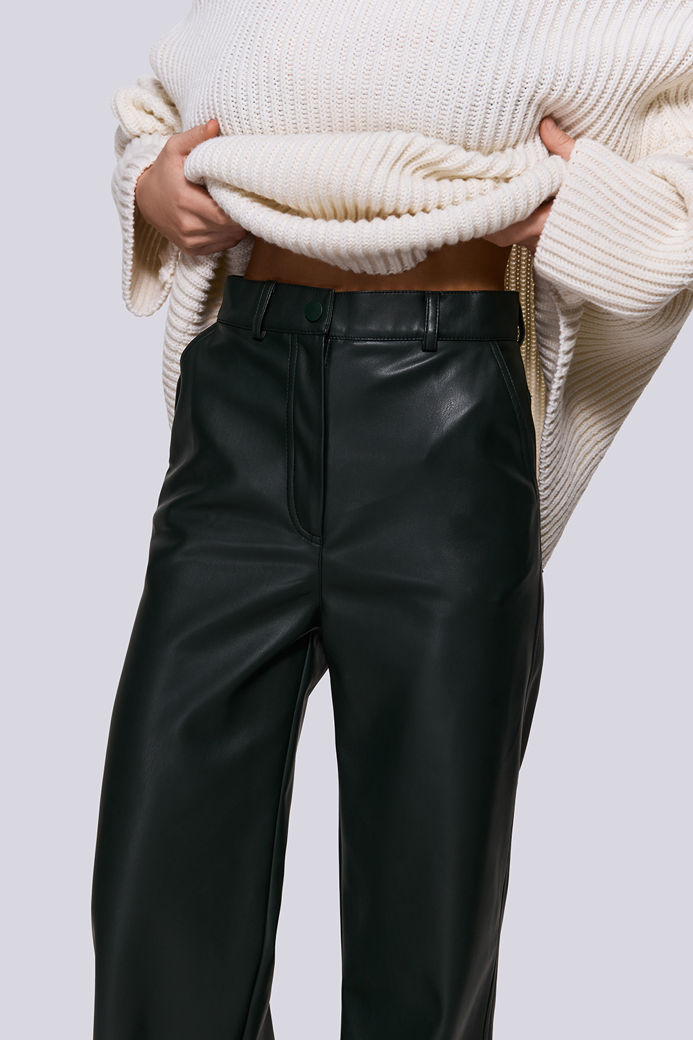 ШТАНИ З ЕКОШКІРИ