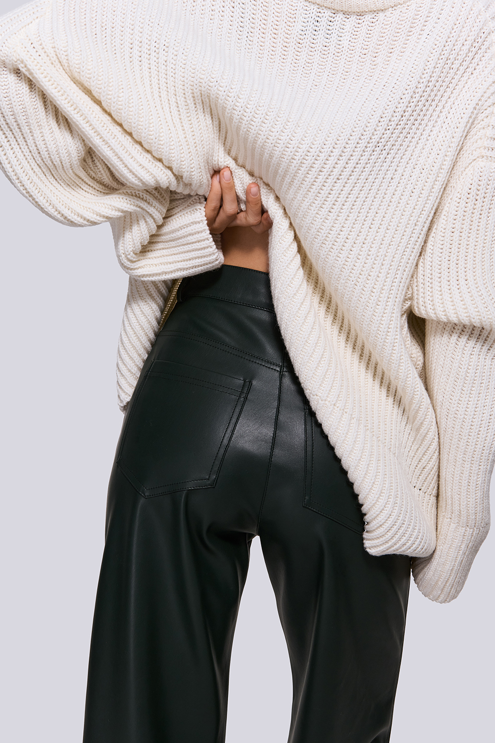 ШТАНИ З ЕКОШКІРИ