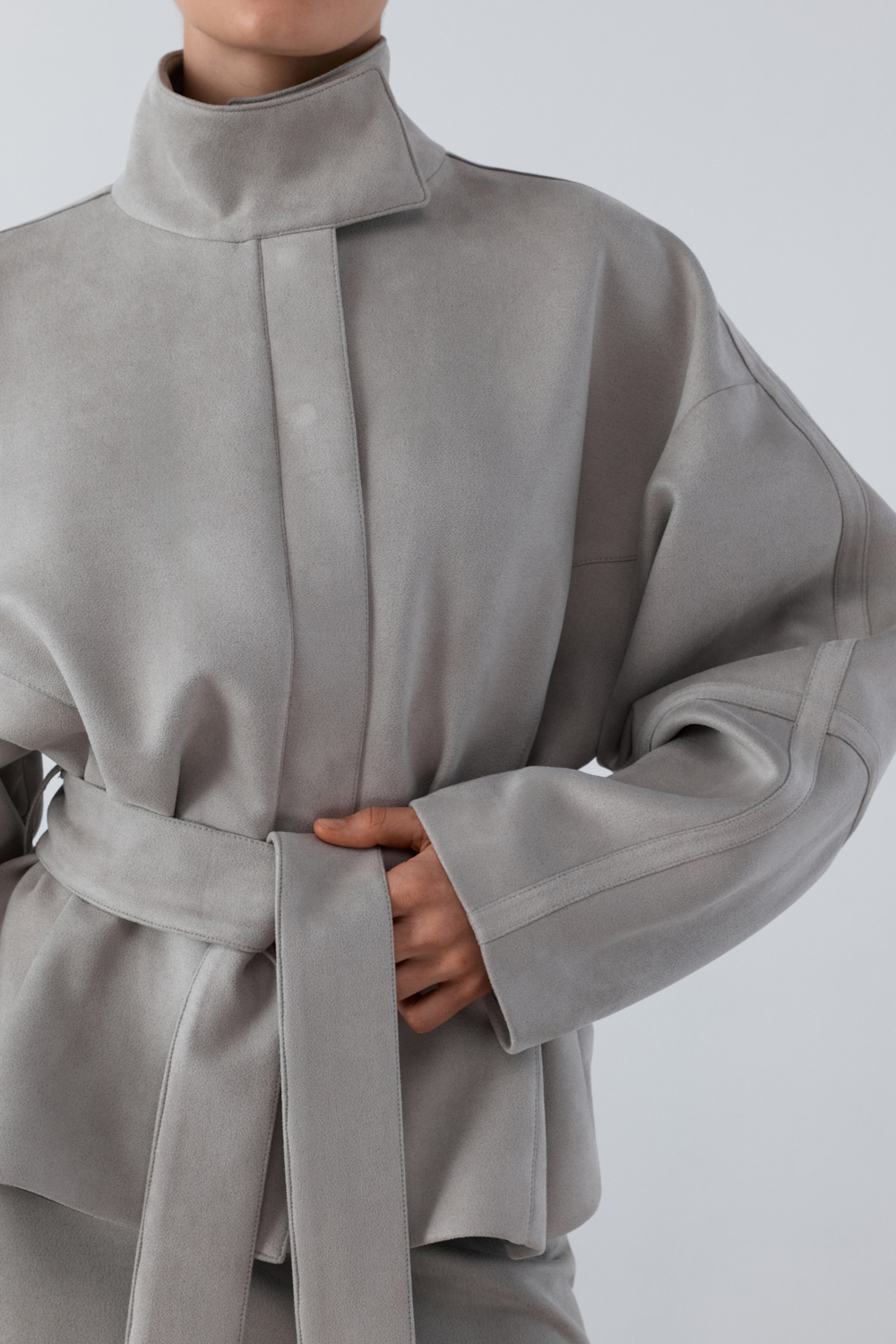 КУРТКА З ЕКОЗАМШІ