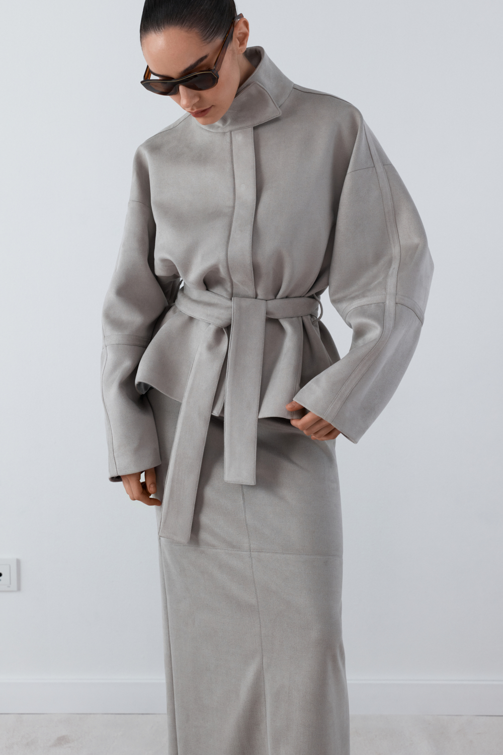 КУРТКА З ЕКОЗАМШІ