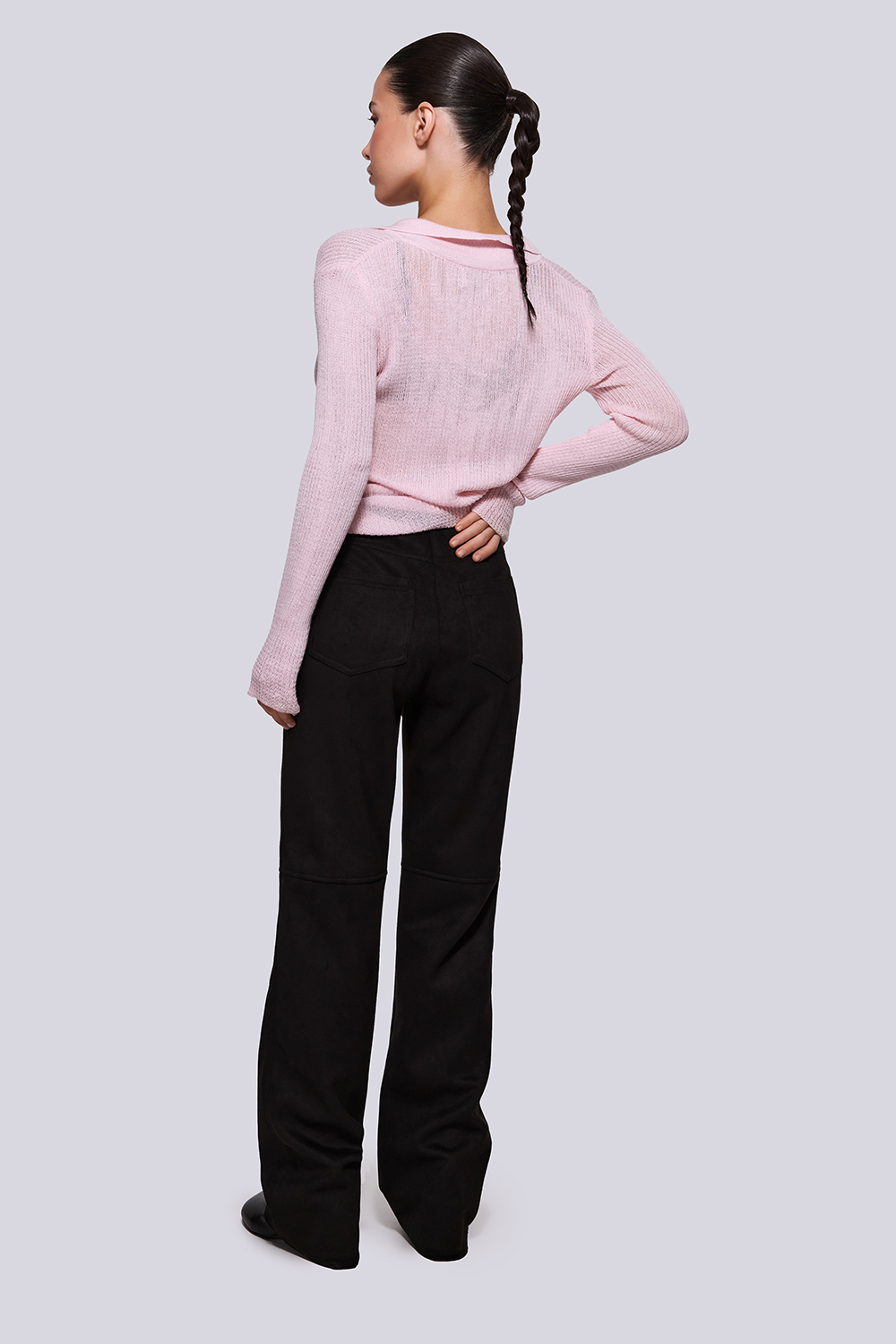 FAUX SUEDE TROUSERS buy at PAPAYA Ukrainian brand