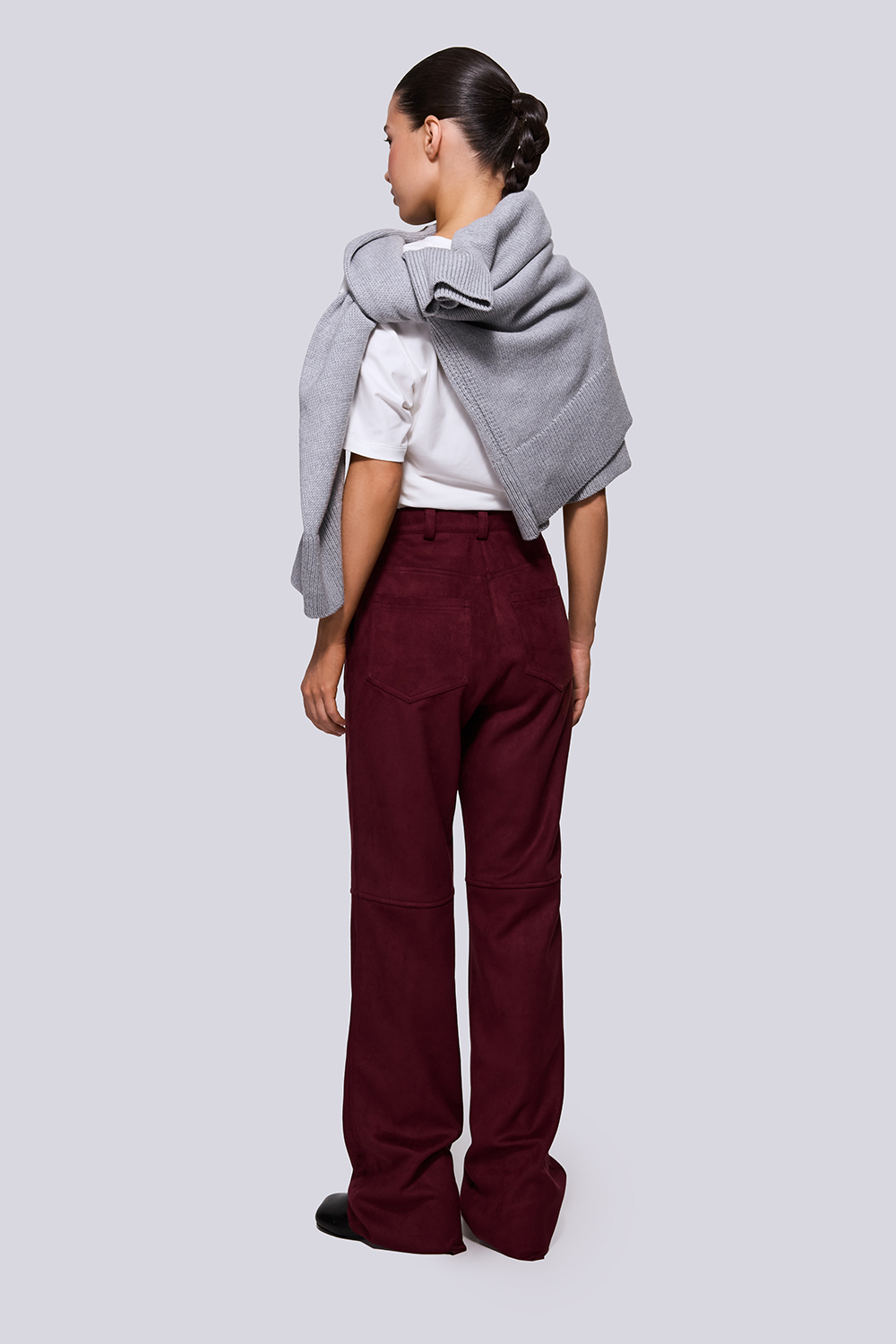 ШТАНИ ІЗ ЗАМШІ