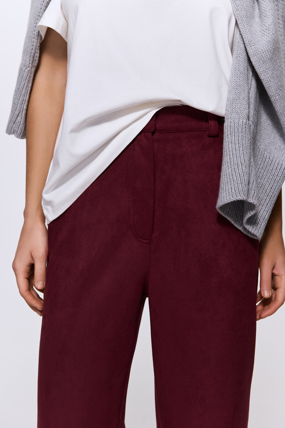 ШТАНИ ІЗ ЗАМШІ