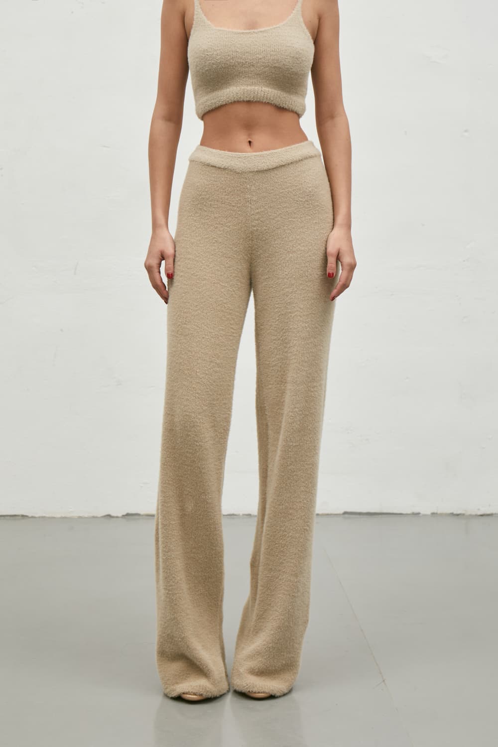 FLUFFY WIDE LEG TROUSERS - buy at PAPAYA |Ukrainian brand